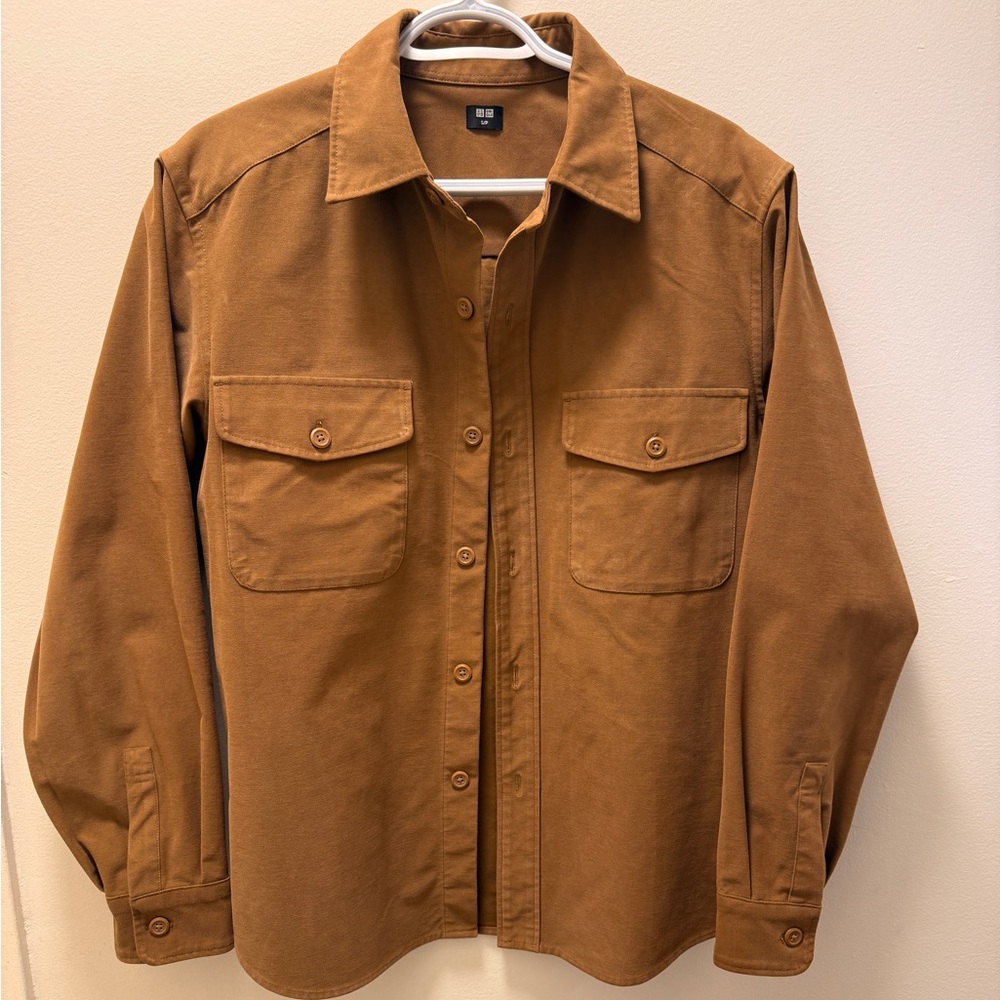 Uniqlo Women’s Tan Shirt jacket